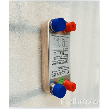 scambiatore di calore a piastra brasata in acciaio inossidabile